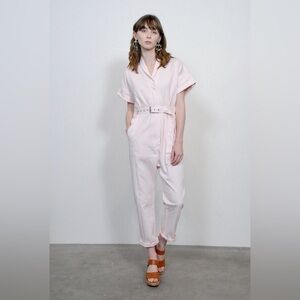 Rachel Comey Light Pink Pitch Jumpsuit
